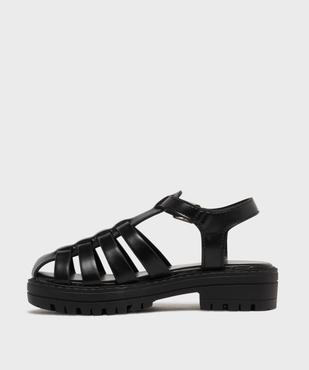 Sandales à brides sur semelle crantée fille - Lovely Wings vue3 - LOVELY WINGS - GEMO