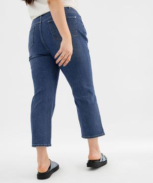 Pantacourt droit en denim stretch femme grande taille vue7 - GEMO (G TAILLE) - GEMO