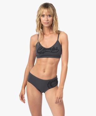 Shorty femme en coton stretch - Camps United vue3 - CAMPS UNITED - GEMO