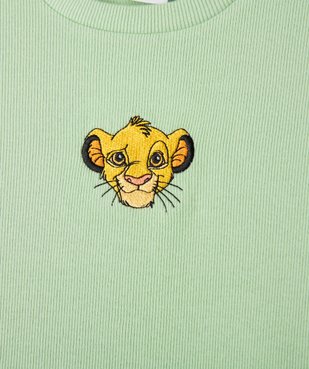 Tee-shirt à manches courtes avec motif Simba fille - Disney vue2 - ROI LION - GEMO