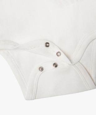 Body sans manches encolure américaine bébé garçon (lot de 3) vue3 - GEMO 4G BEBE - GEMO