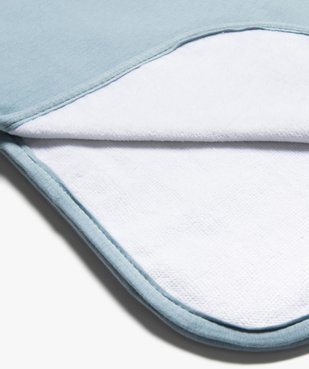 Cape de bain bébé à capuche en jersey et éponge - LuluCastagnette vue3 - LULUCASTAGNETTE - GEMO