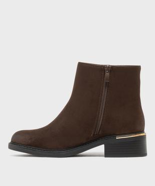 Boots à talon femme - Valentina Baldano vue3 - VALENTINA BALDA - GEMO