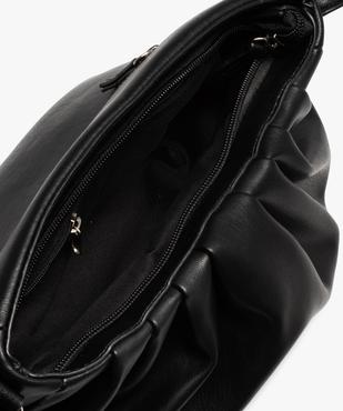 Sac femme avec devant aspect drapé vue3 - GEMO (ACCESS) - GEMO