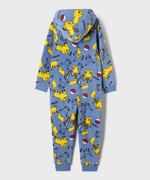 Combinaison pyjama en douillette imprimée garçon - Pokémon vue3 - POKEMON - GEMO