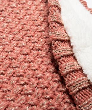 Snood fille en grosse maille pailletée et doublure chaude vue2 - GEMO (ENFANT) - GEMO