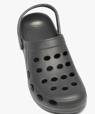 Sabots homme unis souples avec perforations vue5 - GEMO (PLAGE) - GEMO