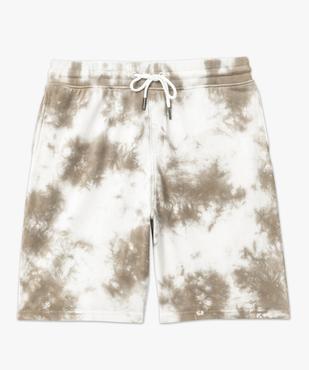 Bermuda en maille motif tie and dye homme vue4 - GEMO (HOMME) - GEMO