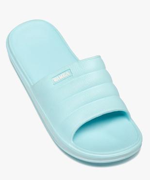 Mules de piscine femme unies extralégères vue5 - GEMO (PLAGE) - GEMO