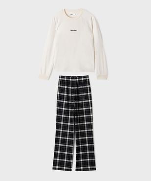 Pyjama esprit homewear fille vue1 - GEMO (JUNIOR) - GEMO