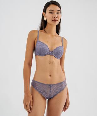 Soutien-gorge corbeille en dentelle à armatures vue10 - GEMO(HOMWR FEM) - GEMO