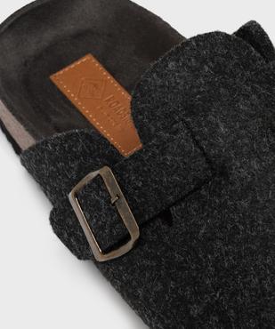 Chaussons mules en feutrine à semelle ergonomique homme - Roadsign vue6 - ROADSIGN G4G - GEMO