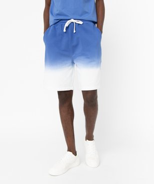 Bermuda en molleton tie-and-dye homme vue1 - GEMO (HOMME) - GEMO