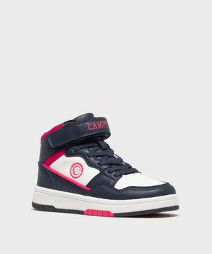 Baskets mid-cut à lacets élastiques et scratch fille - Camps United vue2 - CAMPS GEMO FOR GOOD - GEMO