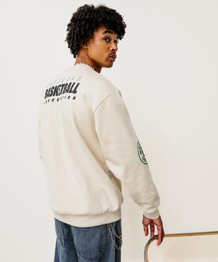 Sweat à col rond avec motifs garçon - NBA vue6 - NBA - GEMO