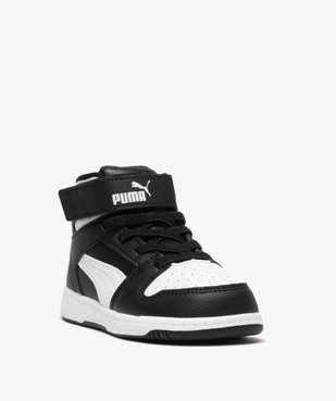 Baskets garçon semi-montantes bicolores - Puma vue2 - PUMA - GEMO