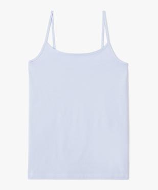 Débardeur uni à fines bretelles femme vue4 - GEMO (MAILLE) - GEMO