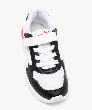 Baskets garçon à lacets élastiques et scratch – Puma X-Ray vue5 - PUMA - GEMO