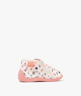 Chaussons bottillons à motifs fleuris bébé fille - LuluCastagnette. vue4 - LULU CASTAGNETT - GEMO