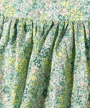 Jupe longue à motifs fleuris fille vue3 - GEMO (ENFANT) - GEMO