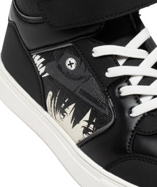 Baskets mid-cut à motifs manga garçon vue6 - GEMO (ENFANT) - GEMO