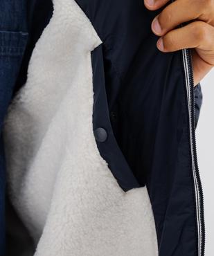 Imperméable à capuche et doublure chaude homme vue2 - GEMO (HOMME) - GEMO