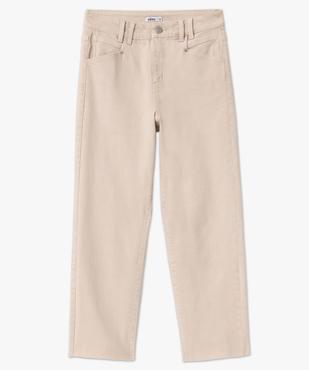 Jean femme droit longueur 7/8ème vue4 - GEMO 4G FEMME - GEMO
