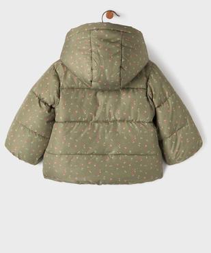 Doudoune à capuche bébé fille vue4 - GEMO(BEBE DEBT) - GEMO