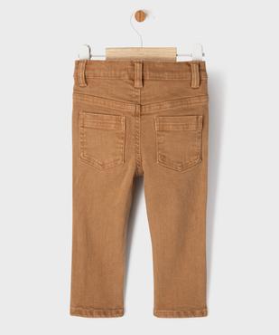 Pantalon slim en toile extensible bébé garçon vue6 - GEMO 4G BEBE - GEMO