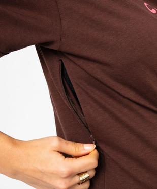 Tee-shirt de grossesse compatible allaitement avec motif  vue2 - GEMO 4G MATERN - GEMO