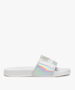Mules de piscine femme à bandeau métallisé - Ellesse vue1 - ELLESSE - GEMO