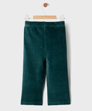 Pantalon évasé côtelé bébé fille vue3 - GEMO(BEBE DEBT) - GEMO
