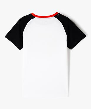 Tee-shirt à manches courtes avec motif voiture de course garçon vue4 - GEMO 4G GARCON - GEMO