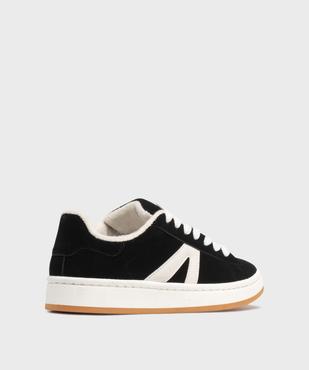 Basket basses style skate à larges lacets femme vue4 - SANS MARQUE - GEMO