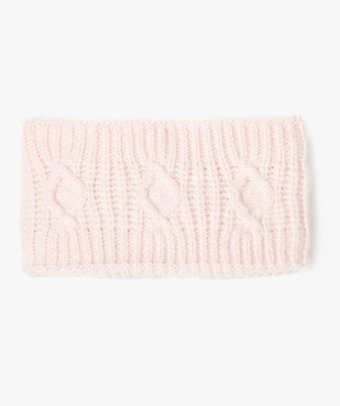 Tour de cou torsadé doublure polaire bébé fille vue3 - GEMO 4G BEBE - GEMO