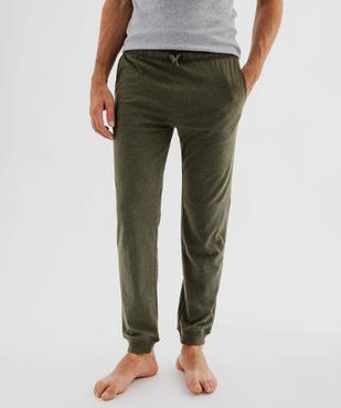 Pantalon de pyjama en jersey à taille élastique homme vue1 - GEMO(HOMWR HOM) - GEMO