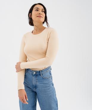 Tee-shirt nuit manches longues femme vue5 - GEMO(HOMWR FEM) - GEMO