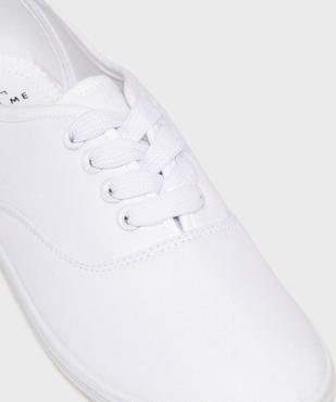 Baskets en toile à semelle fine et fermeture lacets femme - Follow Me vue6 - FOLLOW ME - GEMO