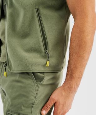 Polaire sans manches à col montant homme - Roadsign vue6 - ROADSIGN G4G - GEMO