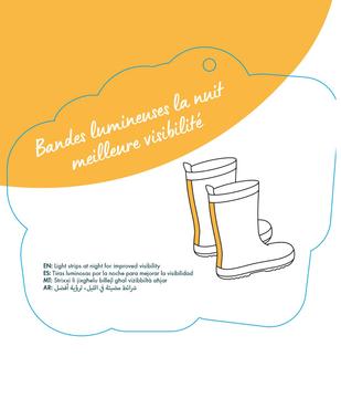 Bottes de pluie motif lapin fille - Lovely Wings vue2 - LOVELY WINGS - GEMO