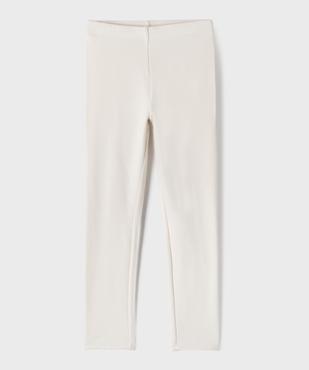 Legging long en maille chaude fille vue1 - GEMO (ENFANT) - GEMO