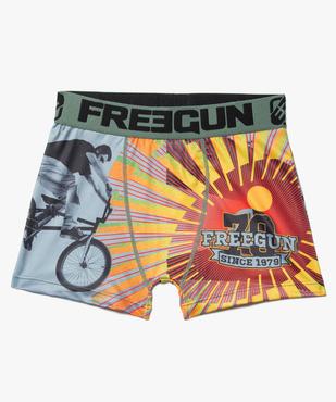 Boxer garçon avec motif vélo - Freegun vue1 - FREEGUN - GEMO