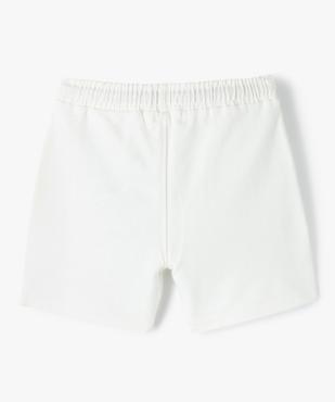 Short bébé garçon en maille avec poche latérale vue3 - GEMO(BEBE DEBT) - GEMO
