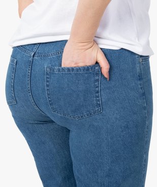 Jean femme grande taille coupe large  vue2 - GEMO 4G FEMME - GEMO