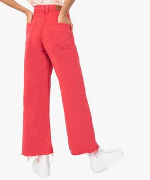 Pantalon femme ample en toile denim – Camps United vue3 - CAMPS UNITED - GEMO