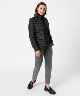 Doudoune sans manches avec col montant femme vue5 - GEMO 4G FEMME - GEMO