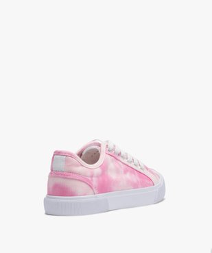 Tennis femme en toile unie effet tie and dye vue4 - GEMO (SPORTSWR) - GEMO