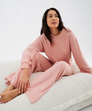 Pyjama pantalon large femme vue6 - GEMO 4G FEMME - GEMO
