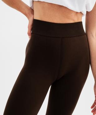 Legging avec intérieur polaire femme vue3 - GEMO(HOMWR FEM) - GEMO