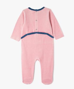 Pyjama dors bien velours motifs Les Aristochats bébé fille (lot de 2) - Disney Baby vue4 - DISNEY BABY - GEMO